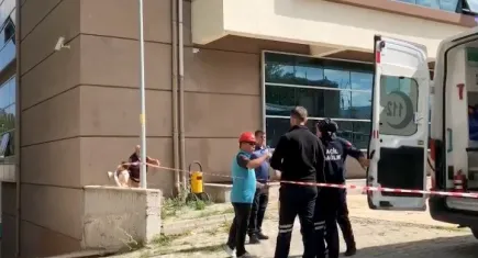 Devlet hastanesinde gerçeğinden farksız tatbikat