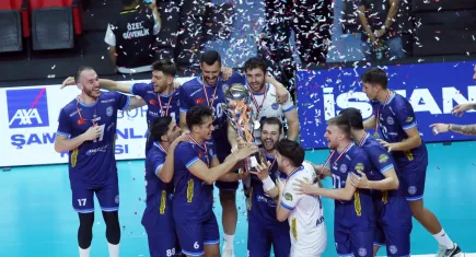 Arkas Spor, AXA Sigorta Şampiyonlar Kupası’nı kazandı