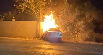 İzmir haber: Yanan otomobilin sürücüsü yaşamını yitirdi
