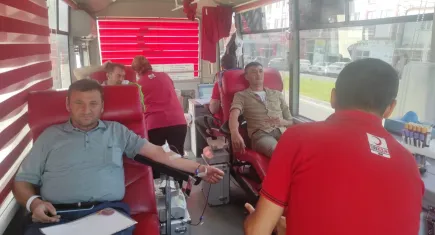 Manisa'da kan bağışına yoğun ilgi