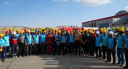 Gaziantep'te UMKE ev sahipliğinde sahra hastanesi eğitimi düzenlendi