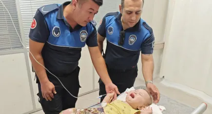 Manisa'da zabıtadan hayat kurtaran yardım