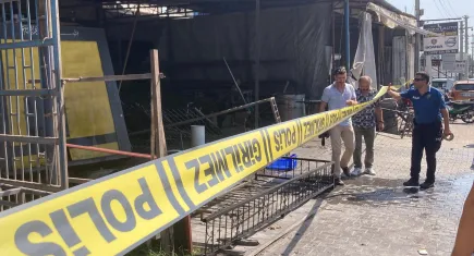 Boya atölyesinde patlama: 1'i ağır 3 kişi yaralı