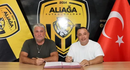 Aliağa Futbol Kulübü'nün yeni teknik direktörü Mesut Toros oldu