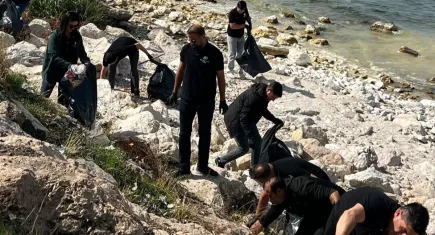 Van'da sahil temizleme etkinliği  
