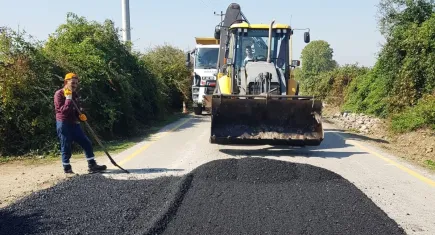 Düzce'de yollar kışa hazır