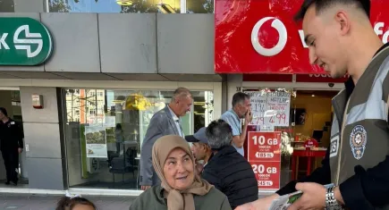 Kütahya halkı dolandırıcılık hakkında bilgilendirildi