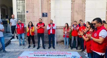 İkramiye Eylemi ikinci gününde