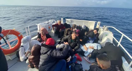 İzmir haber: Dikili ve Çeşme açıklarında düzensiz göçmen hareketliliği