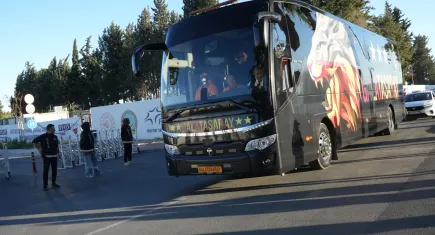 Galatasaray ekibi Antalya'da