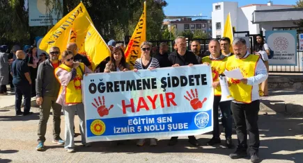 Eğitim-Sen: Yılmaz öğretmen yalnız değildir