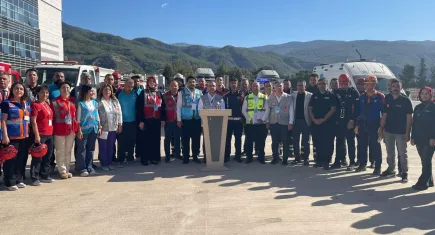 Osmaniye'de deprem tatbikatı