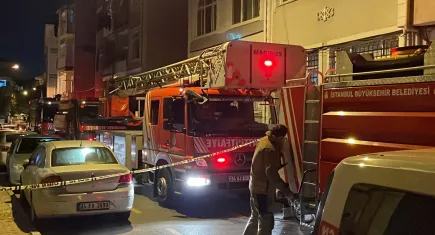 İstanbul'da yangın paniği