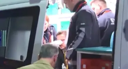 Spor muhabirine yumruk atan şüpheli gözaltına alındı