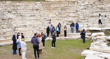 Antik kentte tarihe yolculuk