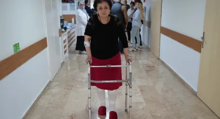 Memleketinde bulamadığı tedaviyi Samsun'da buldu