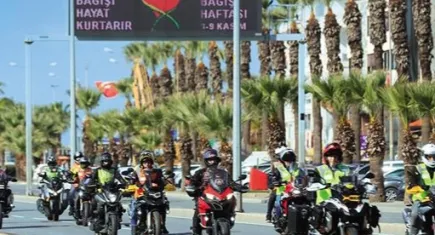 Organ bağışına iki teker ile dikkat çekilecek