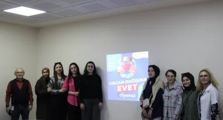 Öğrenciler Organ Bağışı Haftası'nda bilgilendirildi