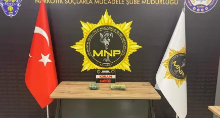 Otomobilinde yasaklı madde taşıyan şahıs tutuklandı!
