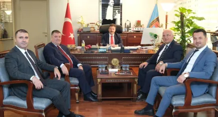Başkan Özkan’dan Ankara'ya ziyaret