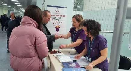 Düzce'de ücretsiz kan şekeri ölçümü yapıldı