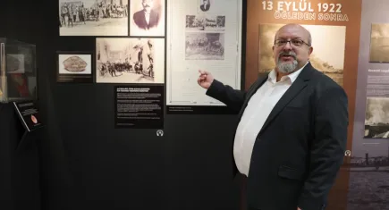 Yanık yurt sergisi ziyaretçileri bekliyor