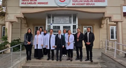 İl Sağlık Müdürü Dr. Tekin, aile sağlığı merkezlerini ziyaret etti