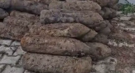 Çanakkale Savaşı’ndan kalma: Patlamamış 50 top mermisi bulundu
