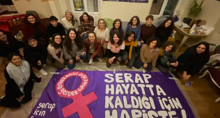 Serap için Feministler: Bu defa hayatta kalan o oldu