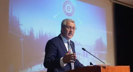 EÜ Rektörü Prof. Dr. Necdet Budak, OSB'lere eğitim iş birliği çağrısı yaptı