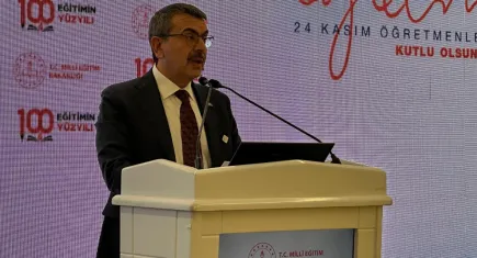 Bakan Tekin 81 ilden gelen öğretmenlerle buluştu