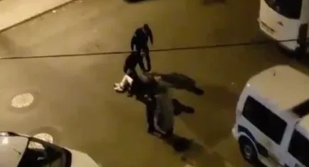 Paylaşımlı yolculuk uygulaması şoförü ters yöne girdi, polise çarptı