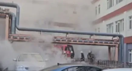 İstanbul’da hastane yangını
