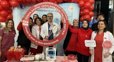 Afyonkarahisar’da yatak yaralarına karşı farkındalık etkinliği