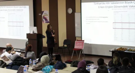 GAÜN Tıp Fakültesi'nde AIDS farkındalık etkinliği
