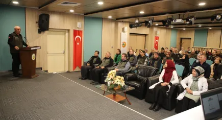 Orman Bölge Müdürlüğü personeline akciğer kanseri farkındalık eğitimi