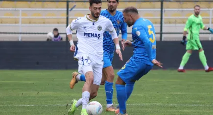 Bucaspor-Menemen FK karşılaşması berabere sonlandı