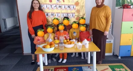 Öğrencilere C Vitamini farkındalığı