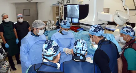 Yabancı doktorlar Konya'da Fizyolojik Kalp Pili Eğitimi aldı