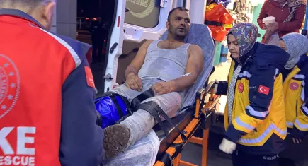 Akraba kavgası kanlı bitti: 5 yaralı!