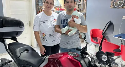 Yeni doğan bebeklerine “Honda” ismini verdiler: “Hayalim gerçek oldu”