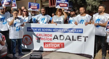Sağlık çalışanları 42 haftadır nöbette: Bizden kesilen vergiler bizim için kullanılacak mı?