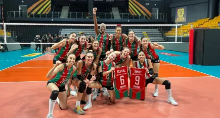Kaf-Kaf, Vakıfbank'ı mağlup etti