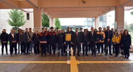 İzmir Adliyesi'nde deprem tatbikatı