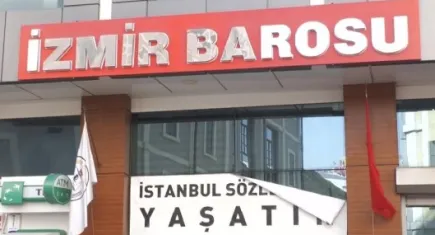 İzmir Barosu’ndan İstanbul Barosu’na yönelik müdahaleye tepki