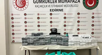 Sınır kapısında gümrük muhafaza ekipleri kuş uçutmuyor!