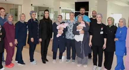 Erzurum Şehir Hastanesi’nde 1993 bebek hayata merhaba dedi