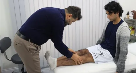 Iraklı hastanın hem bacakları düzeldi hem boyu uzadı