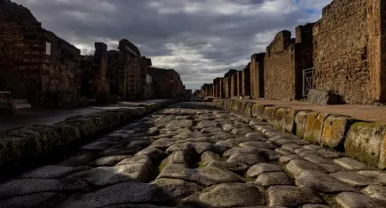 Pompei Antik Kenti'nde termal banyo alanı keşfedildi