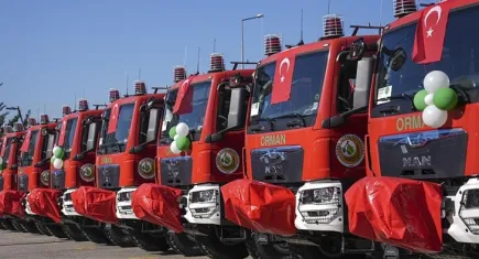 Bakan Yumaklı duyurdu: Orman yangınıyla mücadele için yeni araçlar saflara katılıyor